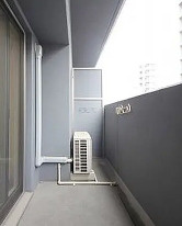 アーバネックス北久宝寺のバルコニー