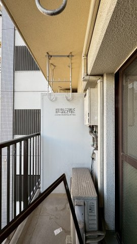 ヴィラハイジア春吉のバルコニー