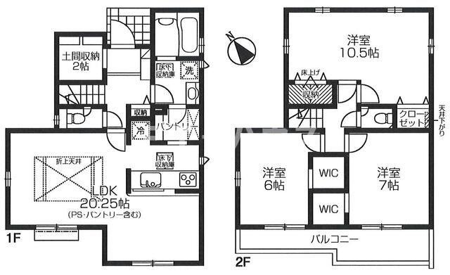 ＢＬＯＯＭＩＮＧ　ＭＡＩＳＯＮ船橋市三山の間取り