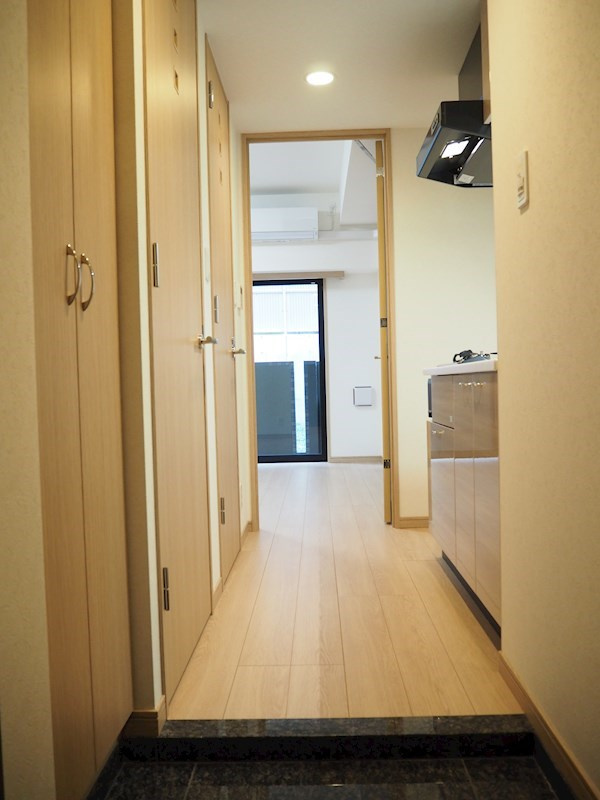 ルーブル武蔵小杉伍番館の玄関