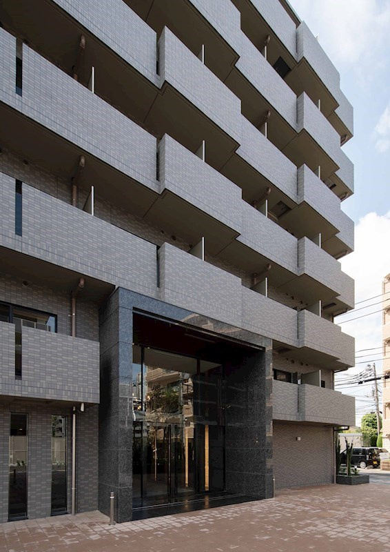 ルーブル武蔵小杉伍番館のエントランス