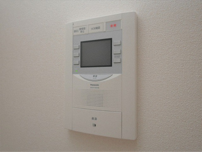 【セキュリティ】 | プレサンス京町堀ノース | モニター付きインターホンです