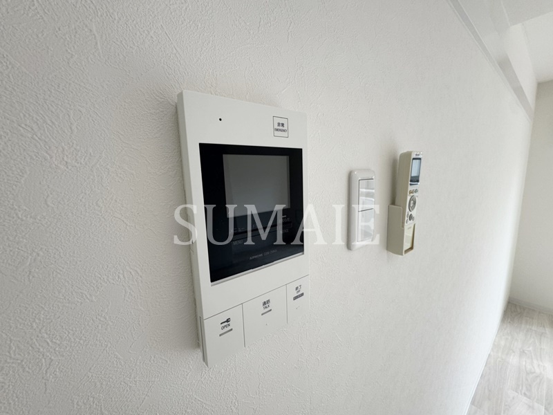 戸田公園ステイタスのセキュリティ|モニター付きインターホンです☆