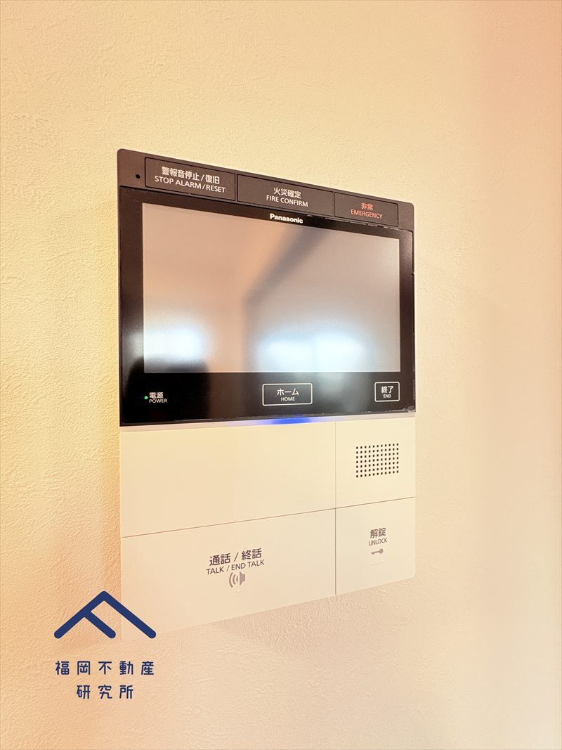 パロスリバーコート博多弐番館の防犯設備