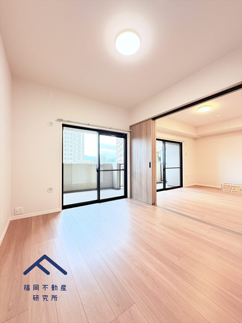 パロスリバーコート博多弐番館の洋室