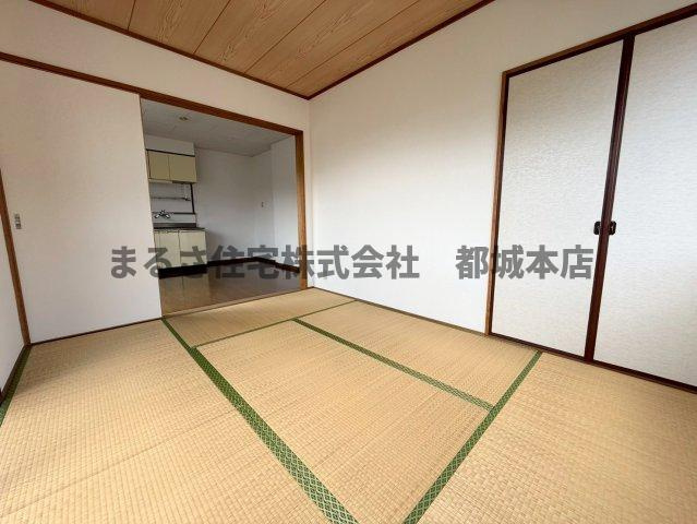 レインボー都北ハイツの和室|B201の写真です