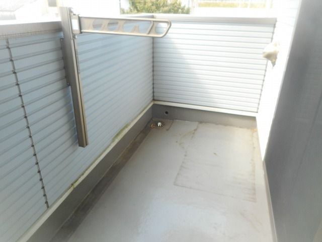 馬車道館のバルコニー