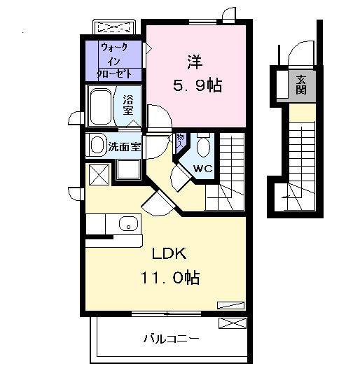 馬車道館の間取り