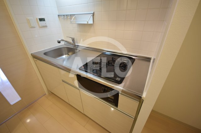 アーバネックス心斎橋のキッチン|アーバネックス心斎橋　２口ガスコンロ