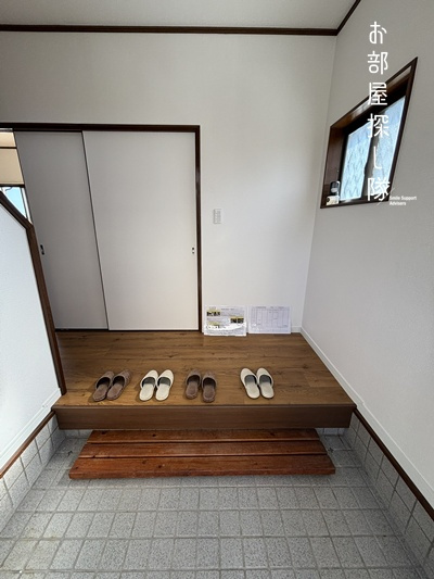 久留米市城島町西青木の中古一戸建の玄関