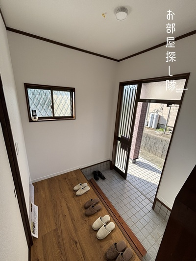 久留米市城島町西青木の中古一戸建の玄関