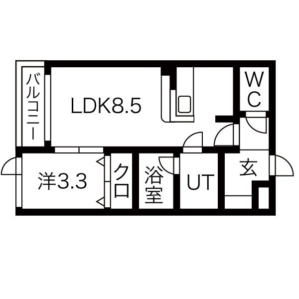 アルトリアの間取り