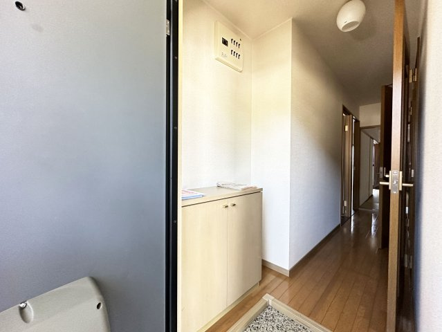 ミルキーハウス 南棟の玄関