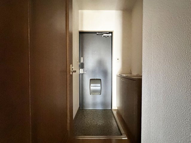 ミルキーハウス 南棟の玄関