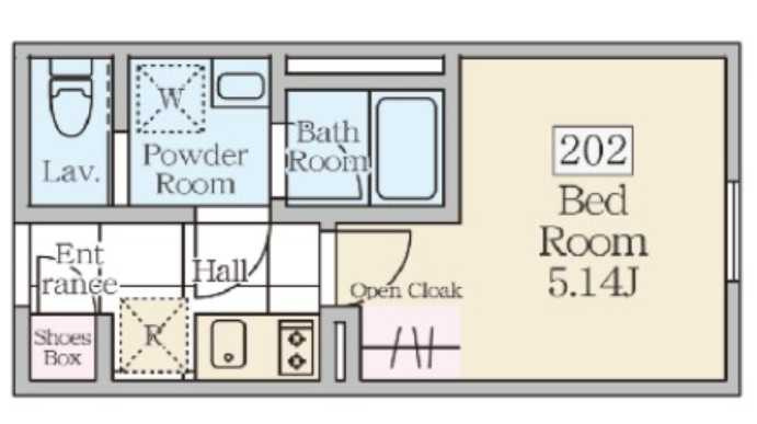 ReveResidence三軒茶屋　ペット相談　新築　デザイナーズ　角部屋の間取り