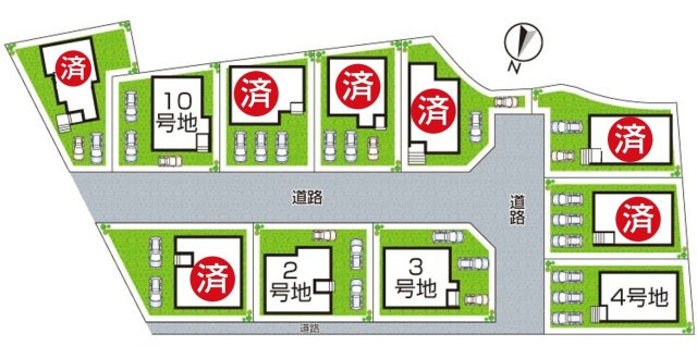 ★20(土)21(日)現地見学可能！★京都市北区上賀茂本山　第1期　新築一戸建ての区画図|全11区画