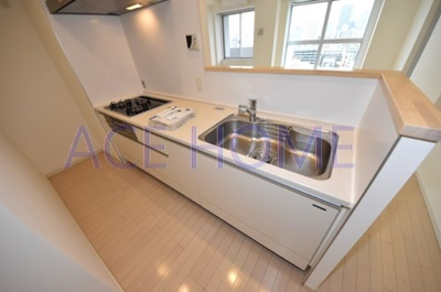 【キッチン】 | クロスレジデンス大阪新町