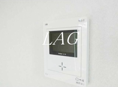 【セキュリティ】 | ピーチフォレスト | モニター付きインターフォンです。