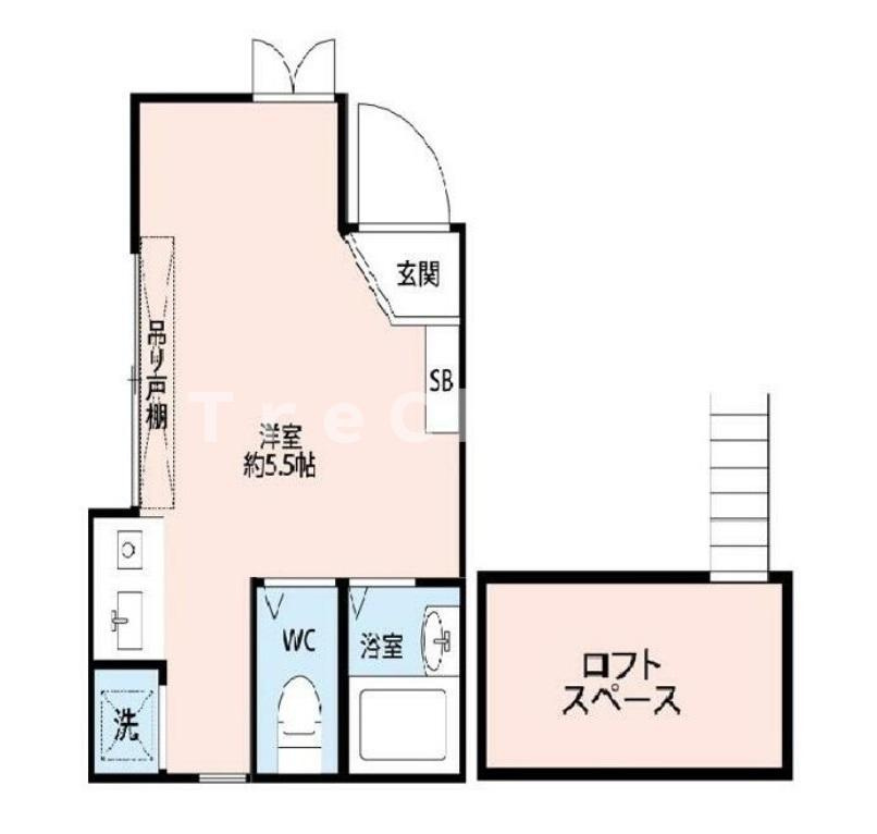 キャトル上板橋の間取り