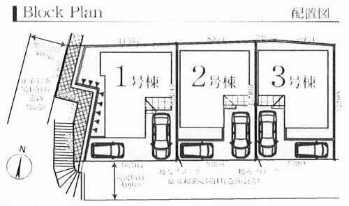 大和市福田14期　新築戸建全3棟　3号棟の区画図