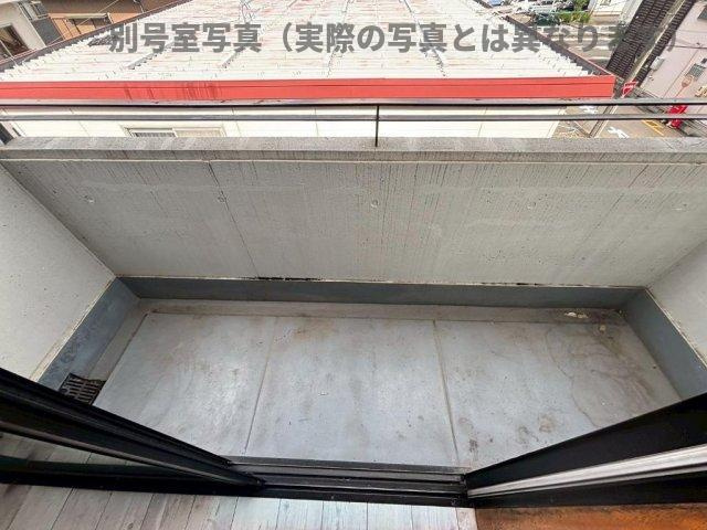 コーポアリオンのバルコニー