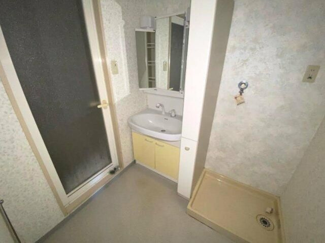 プレステージュミネギシの洗面所