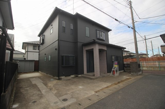 小山市雨ケ谷の外観|北東側より