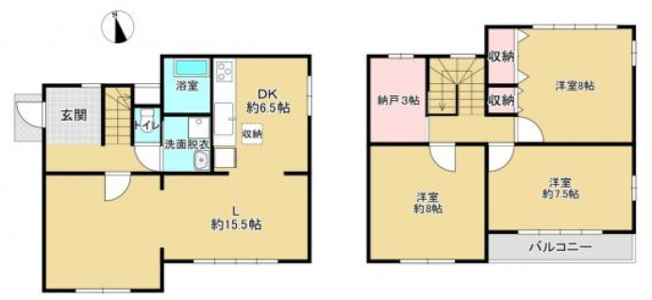 【間取り】 | 千葉市花見川区長作台２丁目