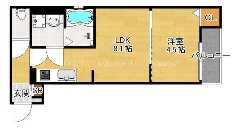 PRIME　CUBEの間取り