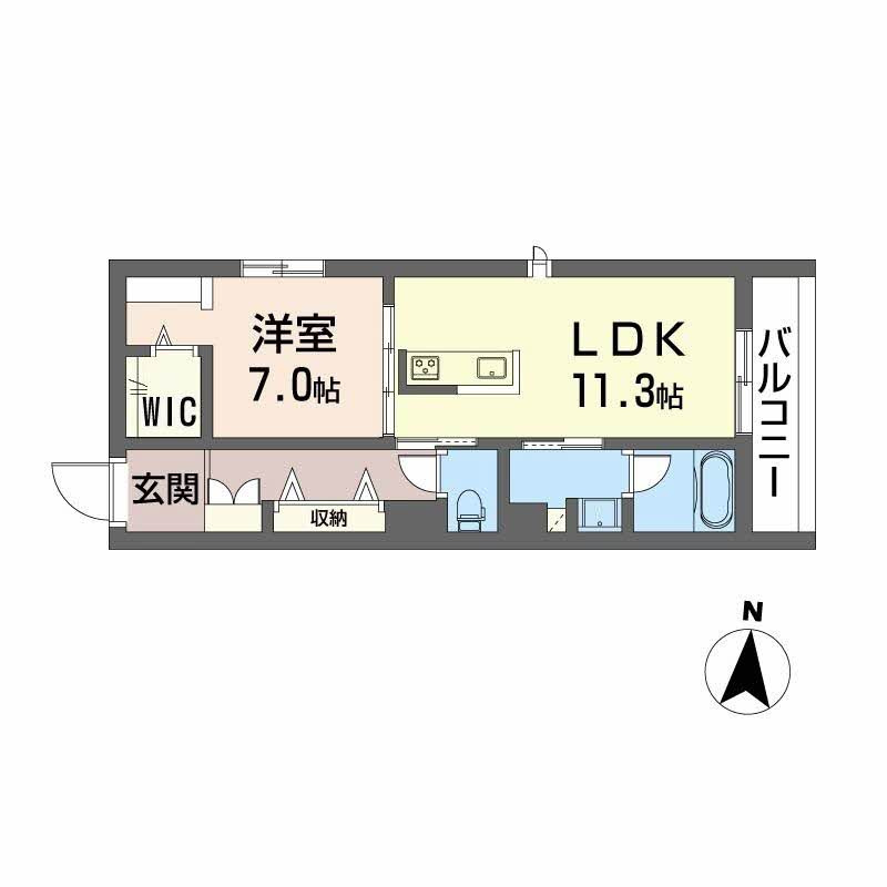 ＤＥＵＸリジエールの間取り