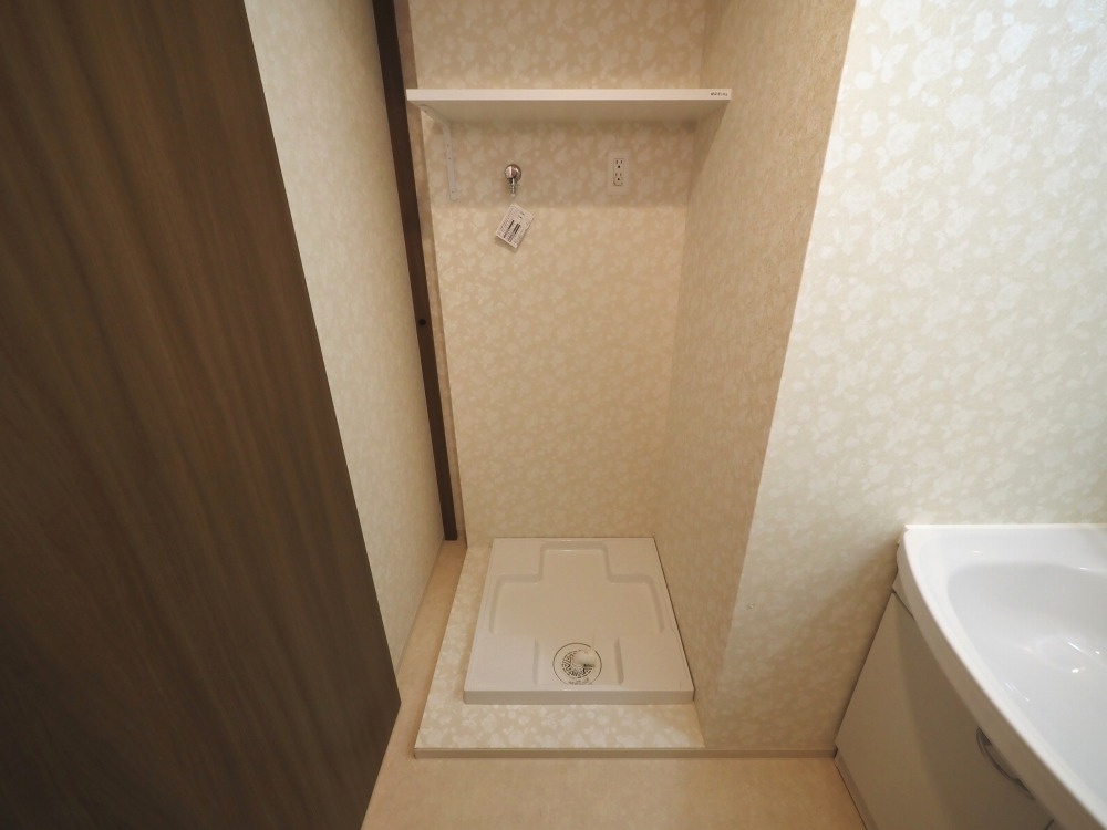 Luxe玉造南の洗面所