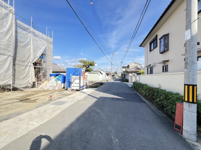 桜井市西之宮全2棟の前面道路含む現地写真