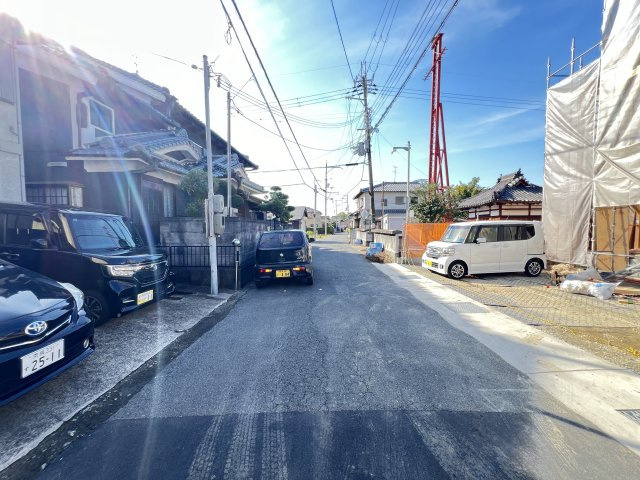 桜井市西之宮全2棟の前面道路含む現地写真