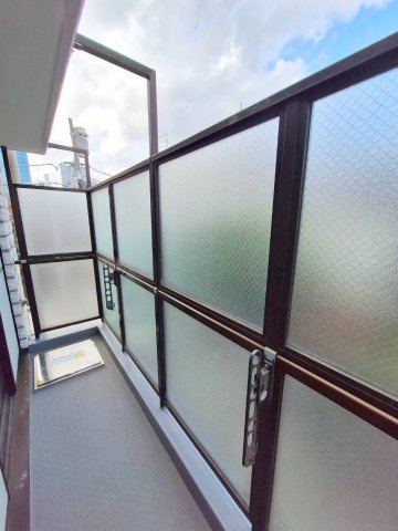 原宿パークハウスのバルコニー|※清掃中