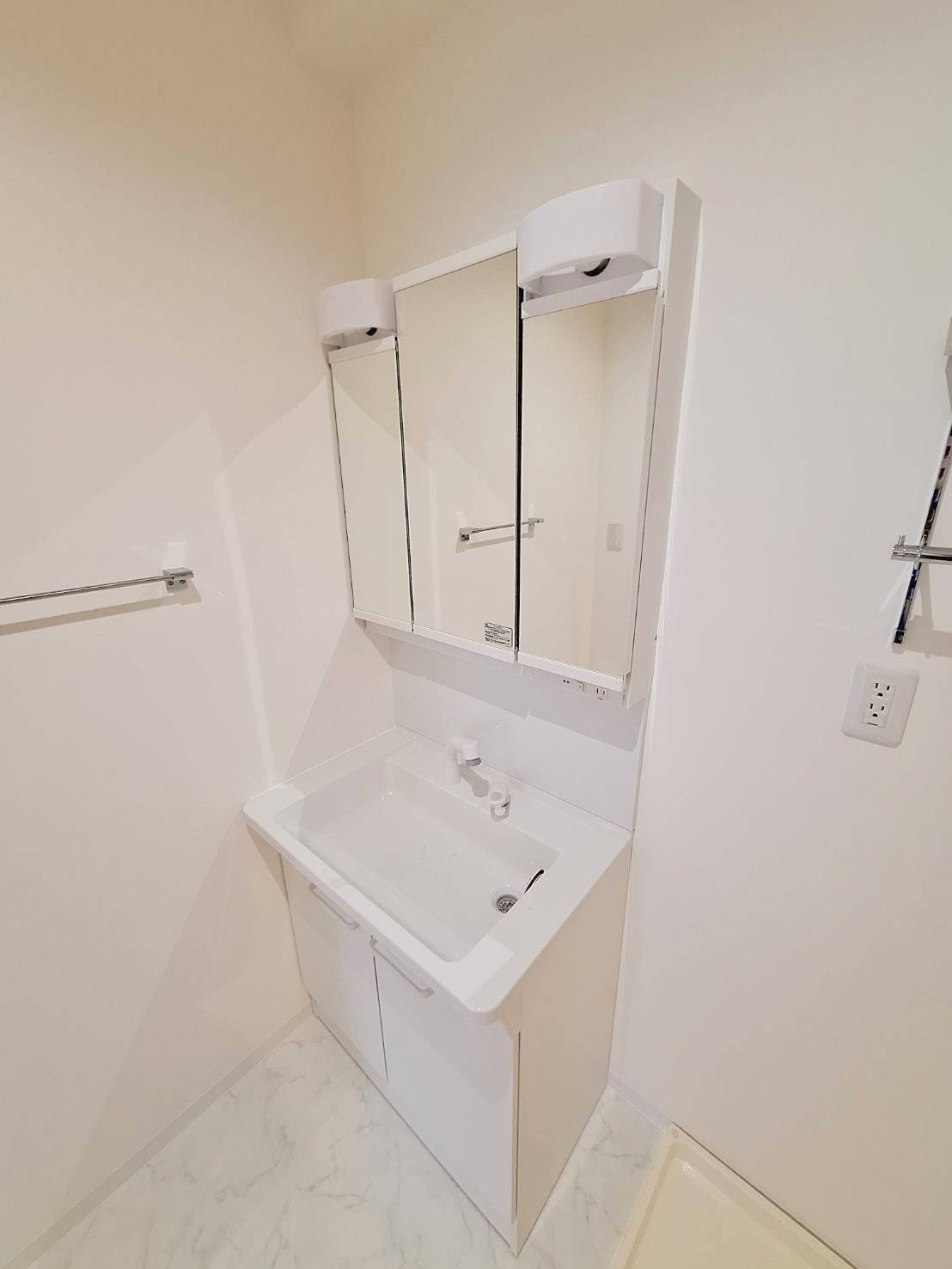 原宿パークハウスの洗面所|※清掃中