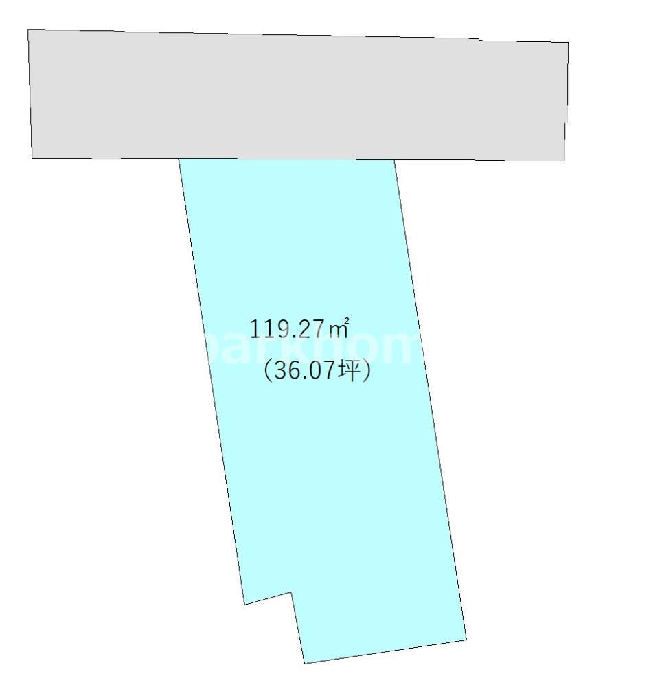高知市塩田町　土地の土地図