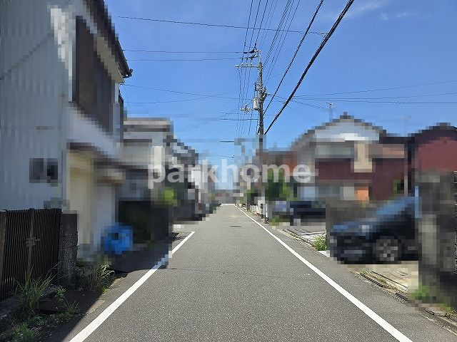 高知市塩田町　土地の前面道路含む現地写真