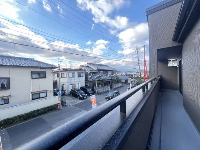 桜井市西之宮全2棟のバルコニー