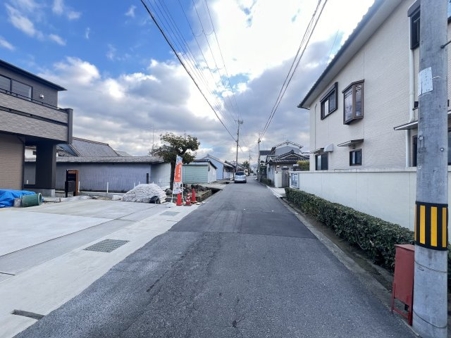 桜井市西之宮全2棟の前面道路含む現地写真