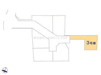 【区画図】 | 立川市柏町4丁目　新築戸建　【全8棟】
