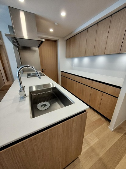 千代田区六番町の賃貸マンションのキッチン