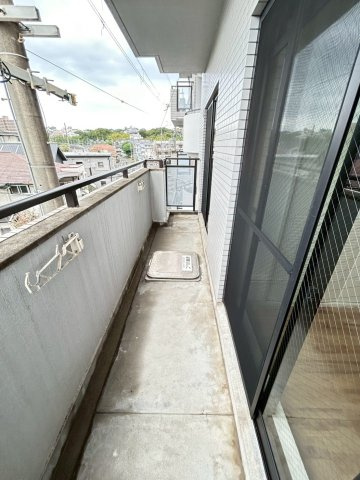グランドメゾン池上Ⅱのバルコニー|広々としたバルコニーです