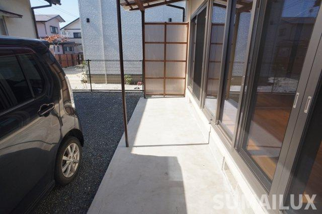 熊本市東区御領１丁目の一戸建てのバルコニー