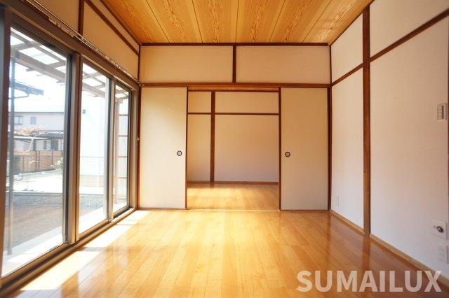 熊本市東区御領１丁目の一戸建ての居間・リビング