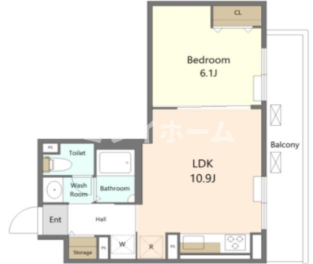 エスグランデ大森の間取り