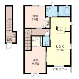 【間取り】 | サニーヒルズＦ