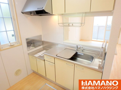 【キッチン】 | サニーヒルズＦ | きれいなキッチンです