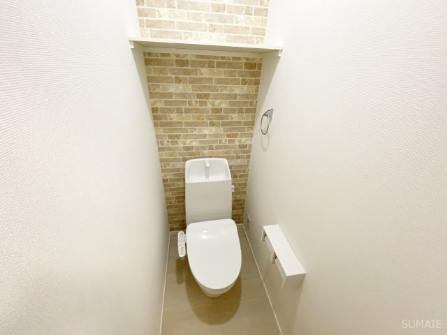 ＭＯＫーＴＥＲＲＡＣＥ西大宮　Ａ棟のトイレ|洗浄便座あります！