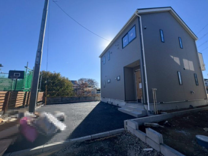 新築一戸建て 所沢市下富　全３棟の外観|日当たり良好です
