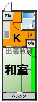 仲介手数料0円！！ラ・モンターニュの間取り